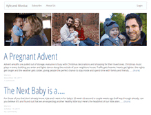Tablet Screenshot of kyleandmonica.com